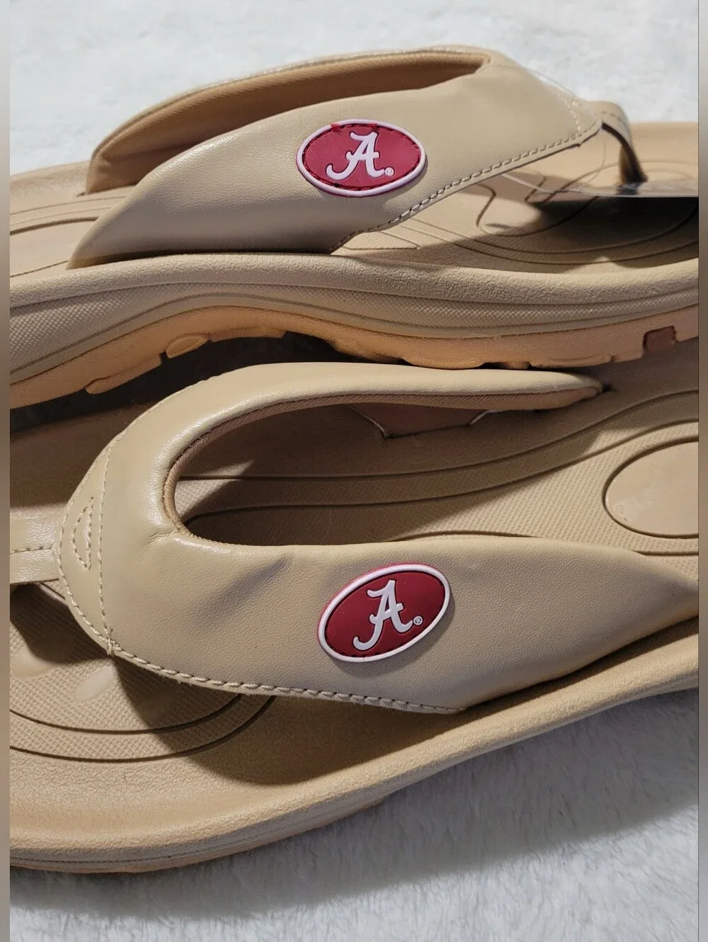 NWT ZORIZ University of Alabama Golf Flip Flop Sandals